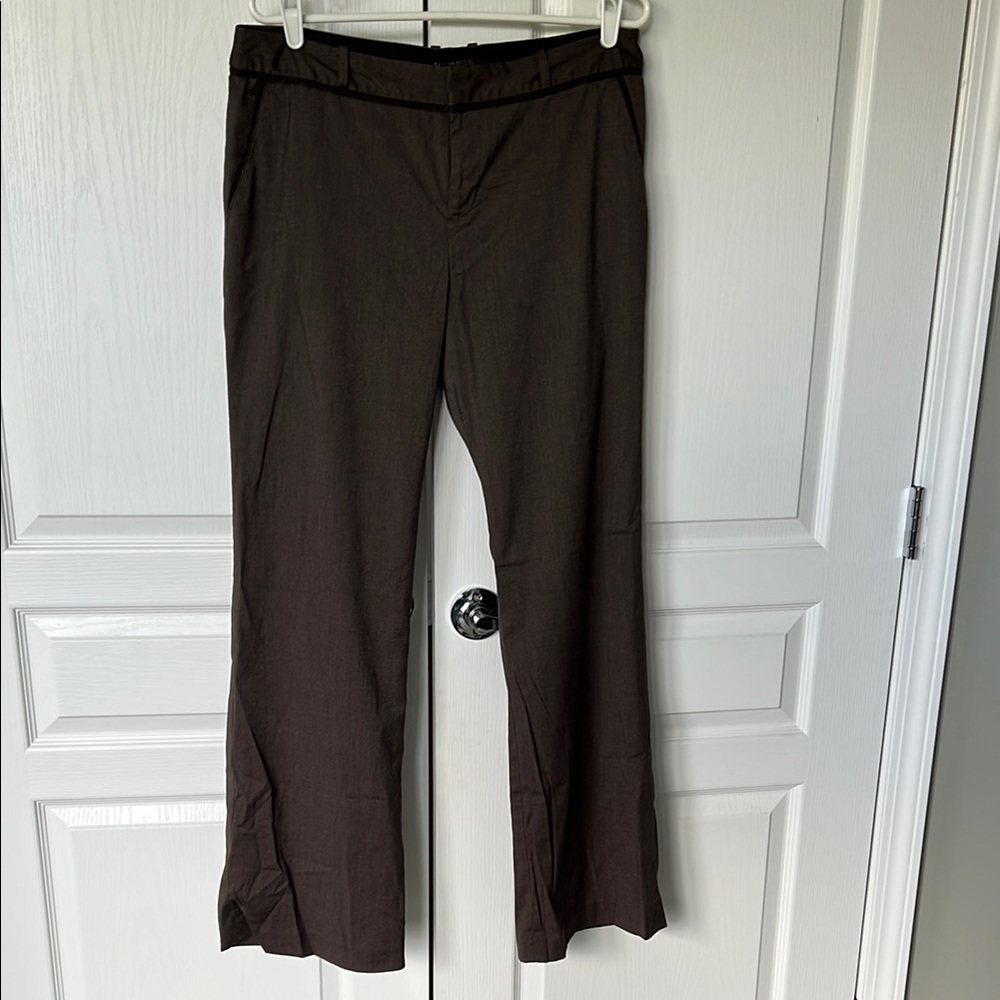 Banana Republic Brown Ryan Fit lined Pants